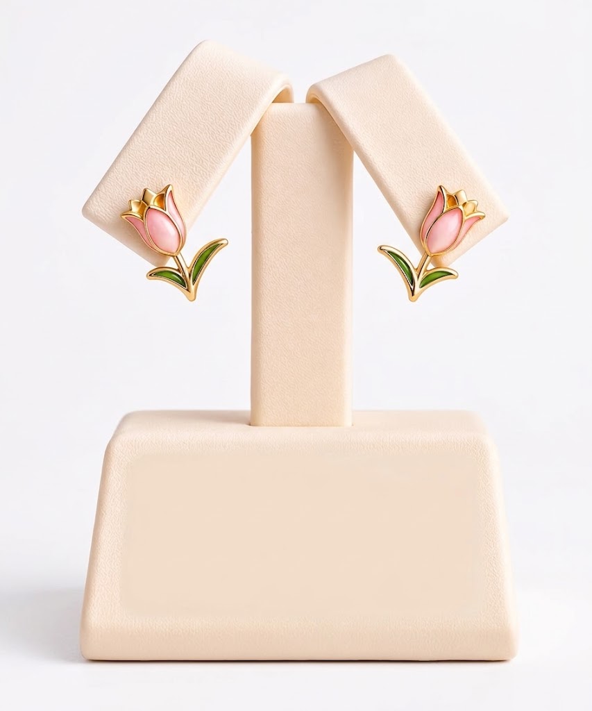 Aretes de flores