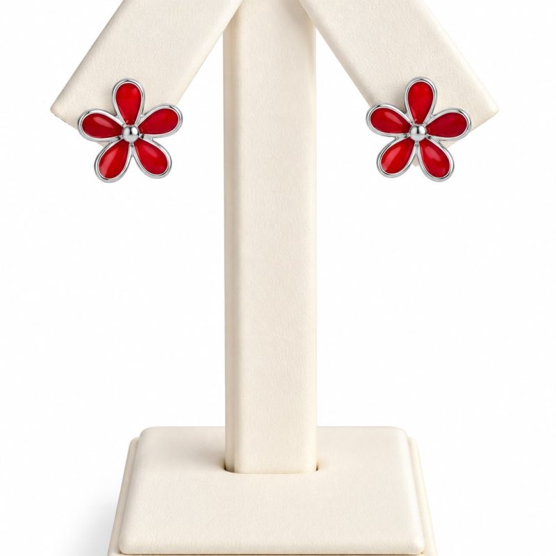 Aretes de flores