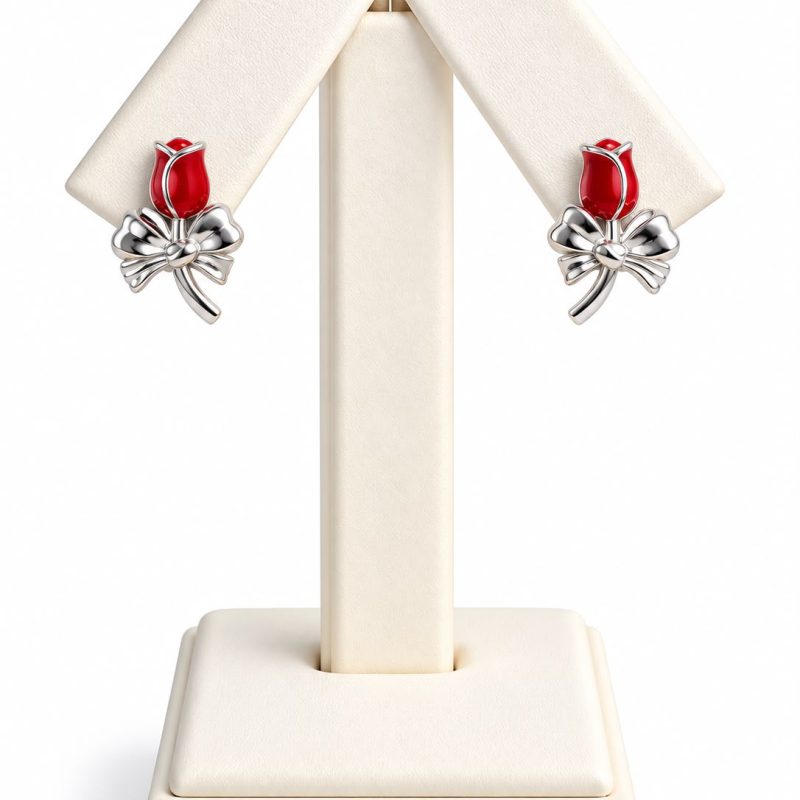 Aretes de Rosa
