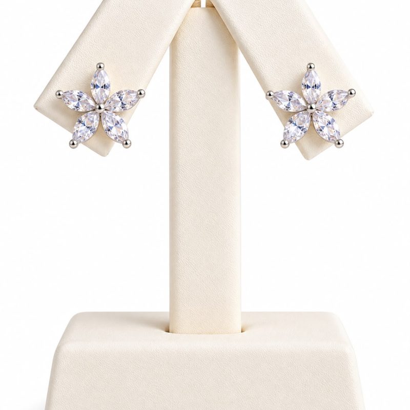 Aretes de estrella plata 925
