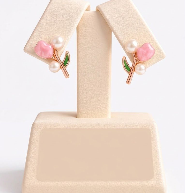 Aretes de flores